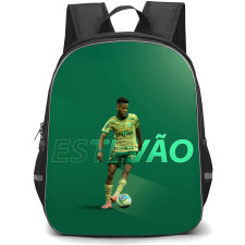 Estevao Willian Backpack School Bag StudentPack - Estevao Willian Standing On Green Background