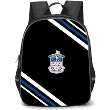 Exmouth Town Association Football Club Backpack School Bag StudentPack - Exmouth Town Association Football Club Large Logo With Stripe