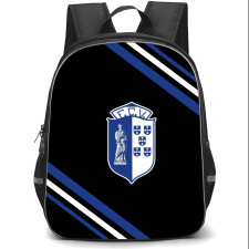 FC Vizela Backpack School Bag StudentPack - Large Logo With Stripe