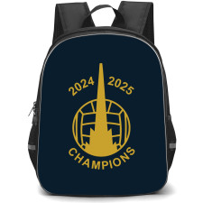 Falkirk Backpack School Bag StudentPack - Logo Champion Poster In Navy Background Football Club