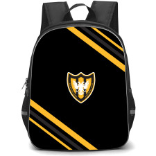 Falmouth Town Association Football Club Backpack School Bag StudentPack - Falmouth Town Association Football Club Large Logo With Stripe