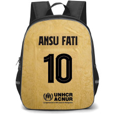 Ansu Fati Backpack StudentPack - Ansu Fati FC Barcelona No. 10 Jersey