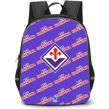 ACF Fiorentina Football Club Backpack StudentPack - Fiorentina Football Club Medley Monogram Wordmark