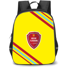 SC Weiche Flensburg 08 Football Club Backpack School Bag StudentPack - Large Logo With Stripe