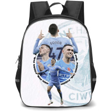 Phil Foden Backpack StudentPack - Phil Foden Manchester City F.C. Goal Celebration Poster