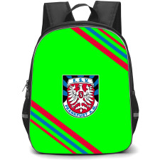 FSV Frankfurt Football Club Backpack School Bag StudentPack - Large Logo With Stripe
