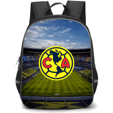 Club de Futbol America S.A. de C.V. Backpack School Bag StudentPack - Club de Futbol America S.A. de C.V. Stadium with Sky Effect Background