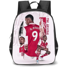 Gabriel Jesus Backpack StudentPack - Gabriel Jesus Arsenal F.C. 9 Standing Back Poster