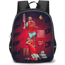 Gabriel Jesus Backpack StudentPack - Gabriel Jesus Arsenal F.C. Celebration Graphic Art Poster