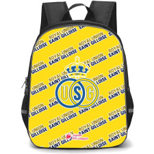 Royal Union Saint Gilloise FC Football Club Backpack StudentPack - Gilloise Football Club Medley Monogram Wordmark