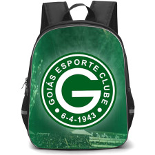 Goias Esporte Clube Backpack School Bag StudentPack - Goias Esporte Clube Stadium with Logo Fireworks Green Effect