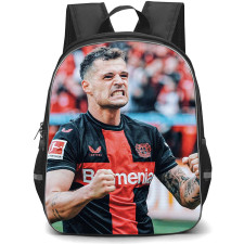 Granit Xhaka School Backpack StudentPack - Bayer 04 Leverkusen Granit Xhaka Goal Celebration Poster