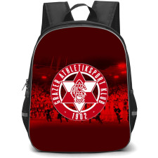 Grazer AK Backpack School Bag StudentPack - Logo In Field Game Red Background