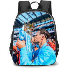 Jack Grealish Backpack StudentPack - Jack Grealish Manchester City F.C. Kiss The Premier League Champions Trophy