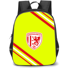 Greifswald FC Football Club Backpack School Bag StudentPack - Large Logo With Stripe