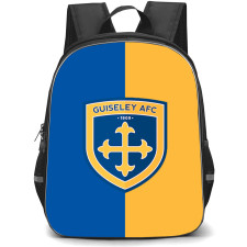 Guiseley Backpack School Bag StudentPack - Logo In Blue And Yellow Background Football Club
