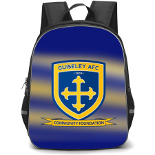 Guiseley Backpack School Bag StudentPack - Logo Blue Blur Background Football Club