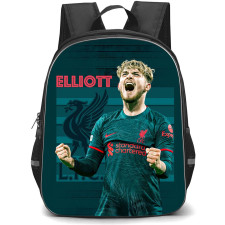 Harvey Elliott Backpack StudentPack - Harvey Elliott Liverpool F.C. Signature Celebration On Green Background
