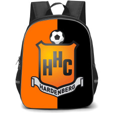 HHC Hardenberg Backpack School Bag StudentPack - Logo Orange In Black Background Football Club