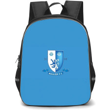 Hallam Football Club Backpack School Bag StudentPack - Hallam Football Club Logo with Blue Background