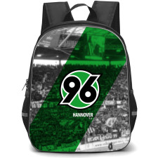 Hannover 96 Backpack StudentPack - Hannover 96 Logo Stripe Background
