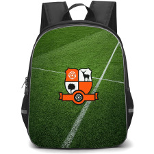 Hartley Wintney Football Club Backpack School Bag StudentPack - Hartley Wintney Football Club Logo with Grass Background