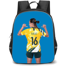 Hayley Raso Backpack StudentPack - Hayley Raso 16 Australia Women's National Football Standing Back Poster