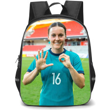 Hayley Raso Backpack StudentPack - Hayley Raso Australia Women's National Football 50th Cap Poster