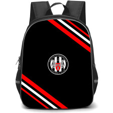 Heaton Stannington Football Club Backpack School Bag StudentPack - Heaton Stannington Football Club Large Logo With Stripe
