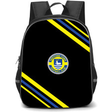 Hertford Town Football Club Backpack School Bag StudentPack - Hertford Town Football Club Large Logo With Stripe