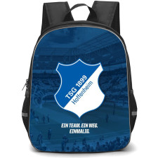 TSG 1899 Hoffenheim II Backpack School Bag StudentPack - Logo In Blue Stadium Background Football Club
