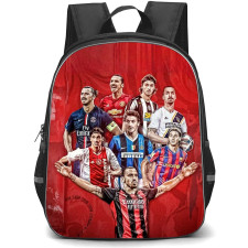 Zlatan Ibrahimovic Backpack StudentPack - Zlatan Ibrahimovic Portraits Of Different Club Jersey