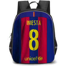Andres Iniesta Backpack StudentPack - Andres Iniesta FC Barcelona No. 8 Jersey