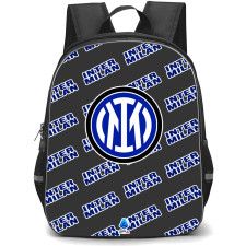Inter Milan Football Club Backpack StudentPack - Inter Football Club Medley Monogram Wordmark