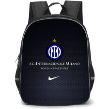 Inter Milan School Backpack StudentPack - Inter Milan Forza Nerazzurri Poster