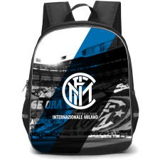 Inter Milan Backpack StudentPack - Inter Milan Logo Stripe Background