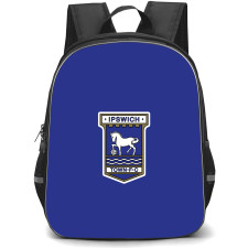 Ipswich Town F.C. School Backpack StudentPack - Ipswich Town F.C. Logo Sticker On Blue Background