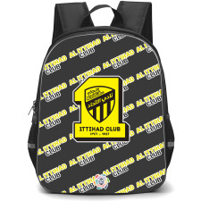 Al Ittihad Club Football Club Backpack StudentPack - Ittihad Football Club Medley Monogram Wordmark