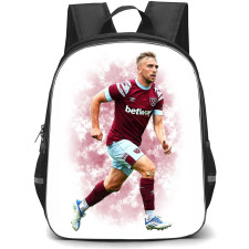 Jarrod Bowen School Backpack StudentPack - Jarrod Bowen West Ham United F.C. Running Digital Art 2022-2023 Picture