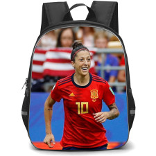 Jennifer Hermoso Backpack StudentPack - Jennifer Hermoso Spain Women's National Football Running Candid Poster