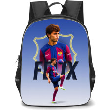Joao Felix School Backpack StudentPack - Joao Felix FC Barcelona Side Portrait Picture