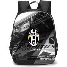 Juventus F.C. Backpack StudentPack - Juventus F.C. Logo Stripe Background
