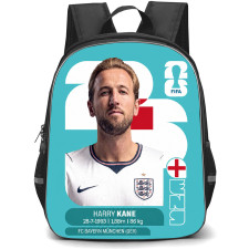 Harry Kane Backpack School Bag StudentPack - Harry Kane England National Team FIFA Media Day Portrait Poster