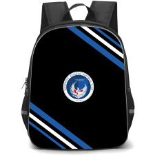Kidsgrove Athletic Football Club Backpack School Bag StudentPack - Kidsgrove Athletic Football Club Large Logo With Stripe