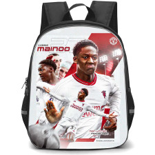 Kobbie Mainoo School Backpack StudentPack - Kobbie Mainoo Manchester United Candid Poster Design