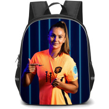 Lieke Martens Backpack StudentPack - Lieke Martens Netherlands Women's National Football Pulling Team Jersey Poster