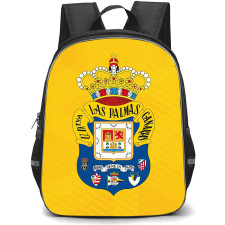 Las Palmas UD Backpack School Bag StudentPack - Las Palmas UD Logo On Yellow Background Football Club