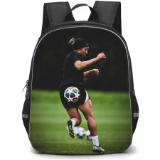 Lauren James Backpack StudentPack - Lauren James England Women's National Football Dribbling Poster