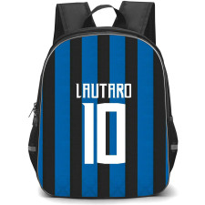 Lautaro Martinez Backpack StudentPack - Lautaro Martinez Inter Milan No. 10 Jersey