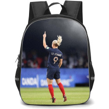 Eugenie Le Sommer Backpack StudentPack - Eugenie Le Sommer 9 France Women's National Football Goal Celebration Poster